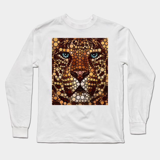 Leopard Long Sleeve T-Shirt by benheineart